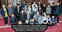 ŞEHİT EREN BÜLBÜL CAMİİ İMAM HATİBİ ORHAN KADI’YA SORUŞTURMA TEPKİSİ: “İMAMIMIZA HAKSIZLIK YAPILIYOR”