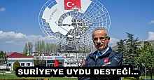SURİYE’YE UYDU DESTEĞİ…