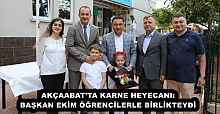 AKÇAABAT’TA KARNE HEYECANI: BAŞKAN EKİM ÖĞRENCİLERLE BİRLİKTEYDİ
