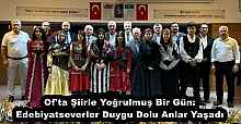 Of'ta Şiirle Yoğrulmuş Bir Gün: Edebiyatseverler Duygu Dolu Anlar Yaşadı