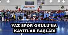 YAZ SPOR OKULU’NA KAYITLAR BAŞLADI