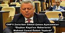 CHP’li Zorlu’dan Dikkat Çeken Açıklamalar: “Başkan Kaya’nın Haberlerini Mehmet Cemal Öztürk Yaptırdı”