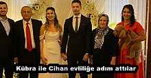 Kübra ile Cihan evliliğe adım attılar