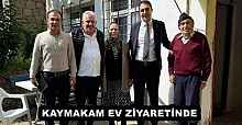 KAYMAKAM EV ZİYARETİNDE