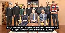 AKÇAABAT’TA YAZ AKŞAMLARINA SANAT DOKUNUŞU: 5. AÇIK HAVA TİYATRO GÜNLERİ BAŞLIYOR