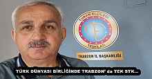 TÜRK DÜNYASI BİRLİĞİNDE TRABZON’ da TEK STK…