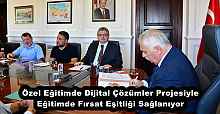 Özel Eğitimde Dijital Çözümler Projesiyle Eğitimde Fırsat Eşitliği Sağlanıyor