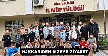 HAKKARİDEN RİZEYE ZİYARET