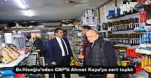 Dr.Hisoğlu’ndan CHP’li Ahmet Kaya’ya sert tepki: