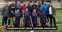 TRABZON EKİBİ ZİRVE TAKİBİNİ SÜRDÜRDÜ