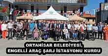 ORTAHİSAR BELEDİYESİ, ENGELLİ ARAÇ ŞARJ İSTASYONU KURDU 