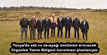 Tonya’da süt ve tereyağı üretimini artıracak Organize Tarım Bölgesi kurulması planlanıyor