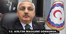 T.C. KÜLTÜR İRADESİNİ GÖRMEMEK…