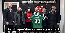 Artvinspor’dan kurum ziyaretleri
