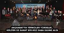 AKÇAABAT’TA TÜRKÜLER YÜKSELDİ, KÜLTÜR VE SANAT BİR KEZ DAHA SAHNE ALDI