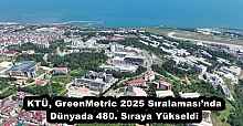 KTÜ, GreenMetric 2025 Sıralaması’nda Dünyada 480. Sıraya Yükseldi