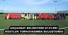 AKÇAABAT BELEDİYESİ U13’LERİ DOSTLUK TURNUVASINDA BULUŞTURDU