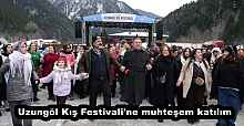 Uzungöl Kış Festivali'ne muhteşem katılım