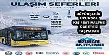 BÜYÜKŞEHİR UZUNGÖL KIŞ FESTİVALİ’NE ÜCRETSİZ TAŞIYACAK