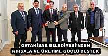 ORTAHİSAR BELEDİYESİ’NDEN KIRSALA VE ÜRETİME GÜÇLÜ DESTEK