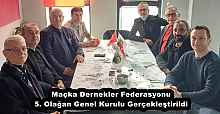 Maçka Dernekler Federasyonu 5. Olağan Genel Kurulu Gerçekleştirildi