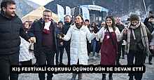 KIŞ FESTİVALİ COŞKUSU ÜÇÜNCÜ GÜN DE DEVAM ETTİ