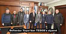 Defterdar Yaşar'dan TESOB'a ziyaret