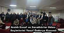 Araklı Esnaf ve Sanatkârlar Odası Seçimlerini Yusuf Özderya Kazandı