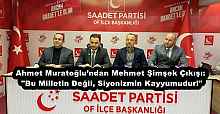 Ahmet Muratoğlu’ndan Mehmet Şimşek Çıkışı: "Bu Milletin Değil, Siyonizmin Kayyumudur!"