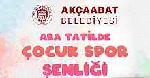AKÇAABAT BELEDİYESİ’NDEN ARA TATİLDE SPORLA BULUŞMA: “ÇOCUK SPOR ŞENLİĞİ” BAŞLIYOR