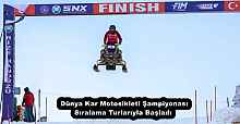   Dünya Kar Motosikleti Şampiyonası Sıralama Turlarıyla Başladı