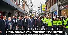 UZUN SOKAK YENİ YÜZÜNE KAVUŞUYOR