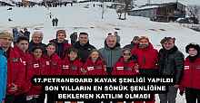 17.PETRANBOARD KAYAK ŞENLİĞİ YAPILDI  SON YILLARIN EN SÖNÜK ŞENLİĞİNE BEKLENEN KATILIM OLMADI