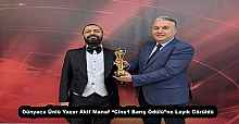 Dünyaca Ünlü Yazar Akif Manaf “Cine1 Barış Ödülü”ne Layık Görüldü