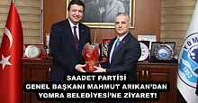 SAADET PARTİSİ GENEL BAŞKANI MAHMUT ARIKAN’DAN YOMRA BELEDİYESİ’NE ZİYARET!
