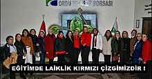 EĞİTİMDE LAİKLİK KIRMIZI ÇİZGİMİZDİR !