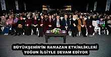 BÜYÜKŞEHİR’İN RAMAZAN ETKİNLİKLERİ YOĞUN İLGİYLE DEVAM EDİYOR