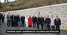 BAŞKAN GENÇ, SÜRMENE’DE ÇALIŞMALARI İNCELEDİ