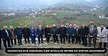 “DÜZKÖY’ÜN ATIK SORUNUNU İLERİ BİYOLOJİK ARITMA İLE KÖKTEN ÇÖZÜYORUZ”