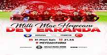 TRABZON, DEV MAÇI MEYDAN'DA İZLEYECEK