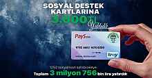 AKÇAABAT BELEDİYESİ’NDEN İHTİYAÇ SAHİBİ AİLELERE 3 MİLYON 756 BİN TL DESTEK