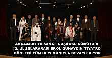 AKÇAABAT’TA SANAT COŞKUSU SÜRÜYOR: 13. ULUSLARARASI EROL GÜNAYDIN TİYATRO GÜNLERİ TÜM HEYECANIYLA DEVAM EDİYOR