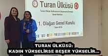 TURAN ÜLKÜSÜ: KADIN YÜKSELİRSE BEŞER YÜKSELİR…