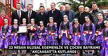 23 NİSAN ULUSAL EGEMENLİK VE ÇOCUK BAYRAMI AKÇAABAT’TA KUTLANDI