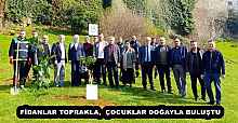 FİDANLAR TOPRAKLA,  ÇOCUKLAR DOĞAYLA BULUŞTU