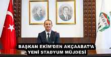 BAŞKAN EKİM’DEN AKÇAABAT’A YENİ STADYUM MÜJDESİ