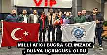 MİLLİ ATICI BUĞRA SELİMZADE, DÜNYA ÜÇÜNCÜSÜ OLDU