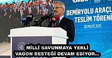 MİLLİ SAVUNMAYA YERLİ VAGON DESTEĞİ DEVAM EDİYOR…