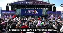 Trabzon Günleri’ne ziyaretçi akını…
