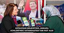 ORTAHİSAR BELEDİYESİ, ANKARA GÜNLERİ’NDE VATANDAŞTAN TAM NOT ALDI 